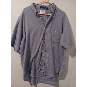 Yale Co-Op Campus Store Gingham Long Sleeve Shirt Size XL Superfine Poplin